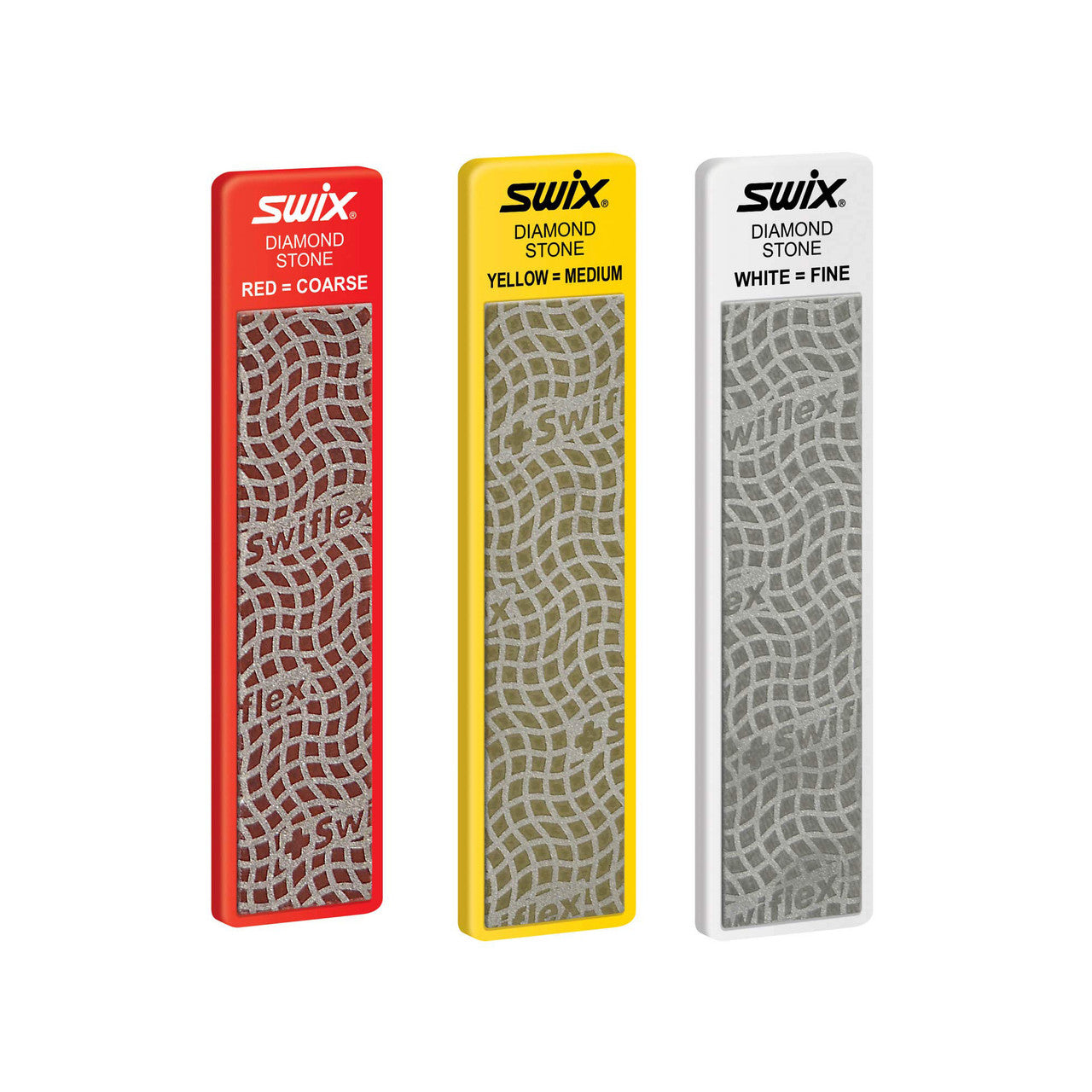 Swix All 3 Grits Diamond Stones 100mm 200, 400, 600 - (ZL-6059)