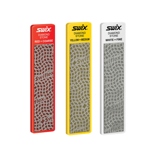 Swix All 3 Grits Diamond Stones 100mm 200, 400, 600 - (ZL-6059)