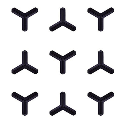 RaceWax Set of Nine Metal Ninja Studs Snowboard Stomp Pad 9 Black - (PC-0411)