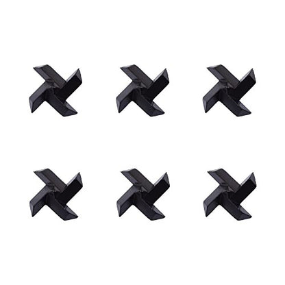 RaceWax Six 4-Point Ninja Snowboard Studs Stomp Pad 6 Black - (PA-4009)