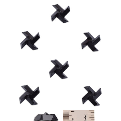 RaceWax Six 4-Point Ninja Snowboard Studs Stomp Pad 6 Black - (PA-4009)