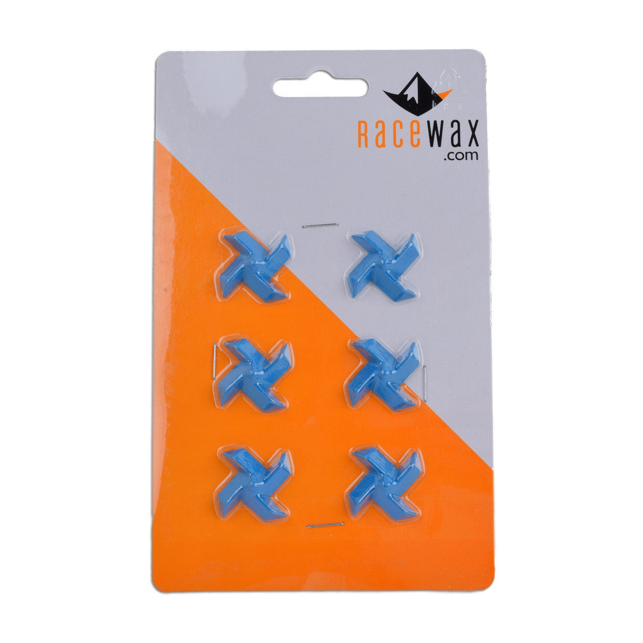Ninja Snowboard Studs Stomp Pad by RaceWax Six 4-Point Studs in Blue -