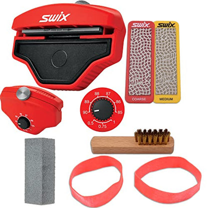 RaceWax Dual Edge Kit (RY) Ski Base-Side Tool +Diamonds +Gummi & More - (ZL-7552)