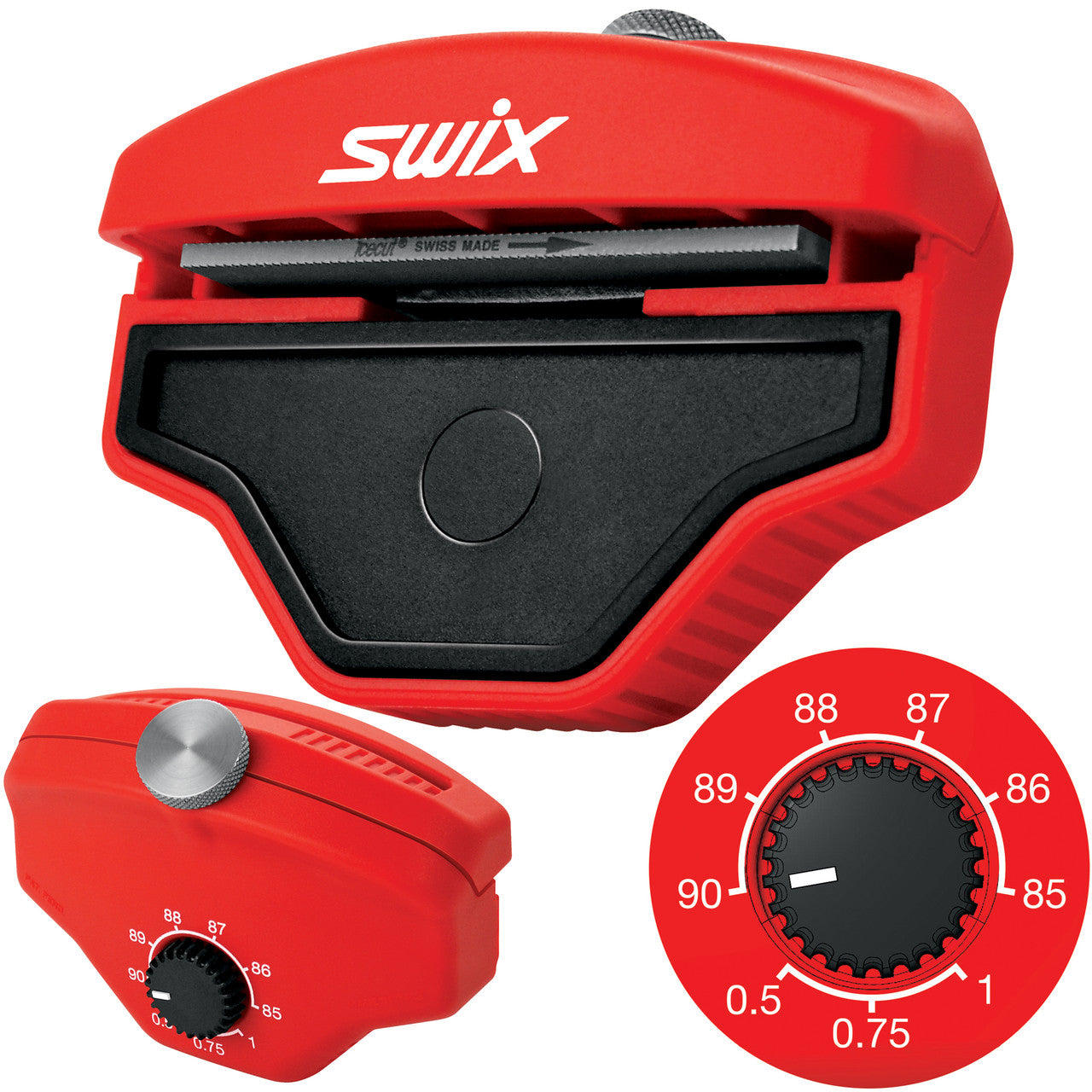 RaceWax Dual Edge Kit (RY) Ski Base-Side Tool +Diamonds +Gummi