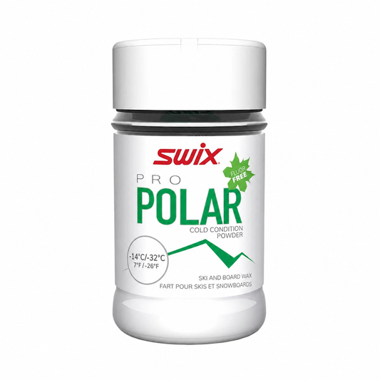 Swix PS Polar Powder Ski Snowboard Overlay Wax, 30g - (PSP-3)