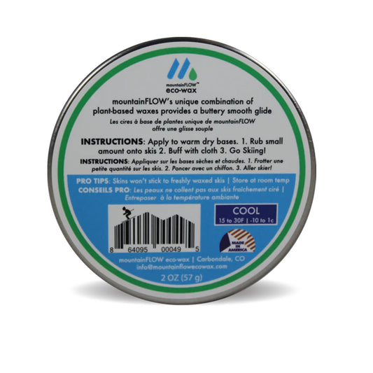 Mountain Flow Quick Wax Tin Cool Temp Wax 2oz - secondary image