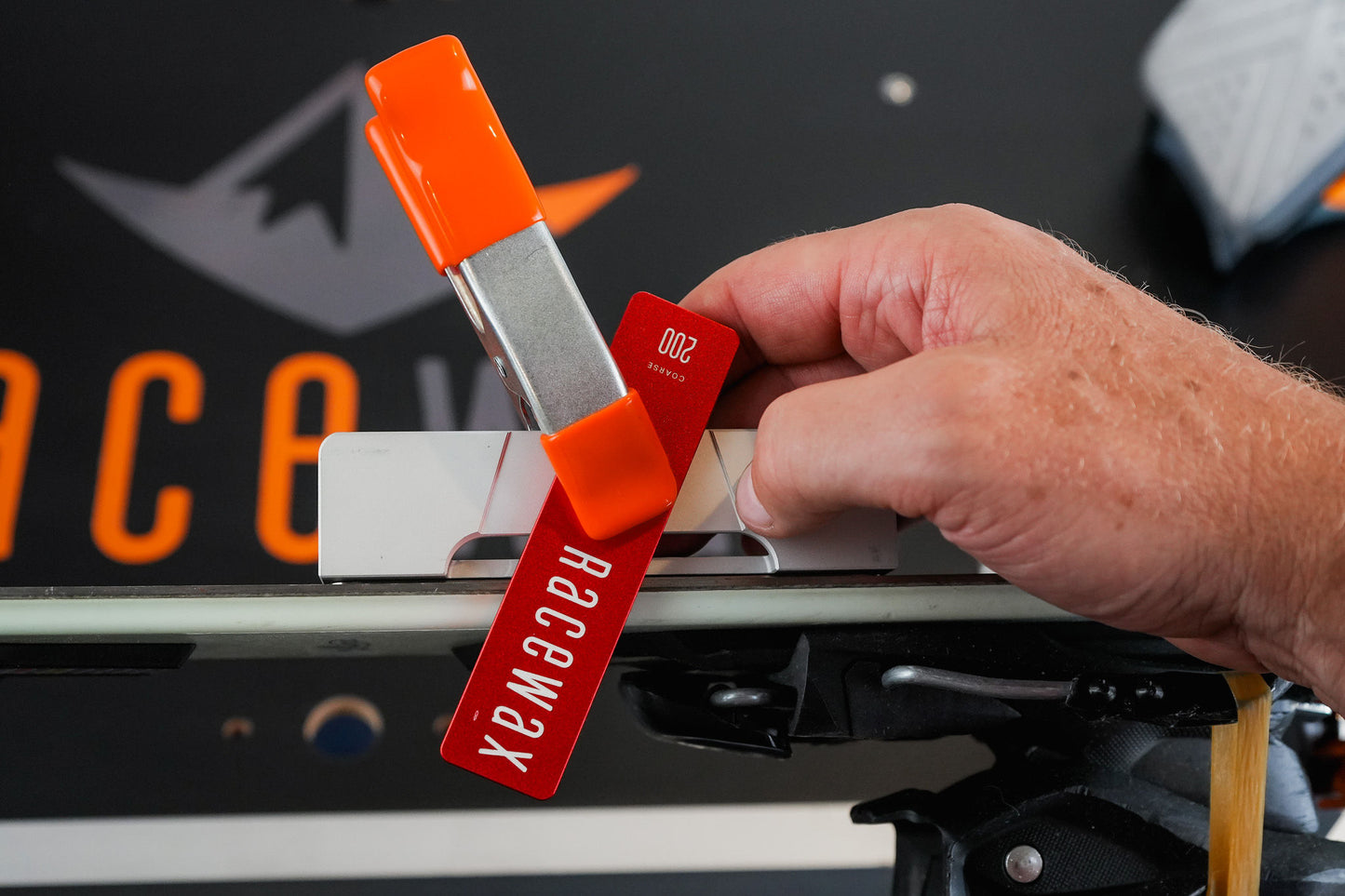 RaceWax 200 grit Red Coarse CNC Diamond Stone - 105mm