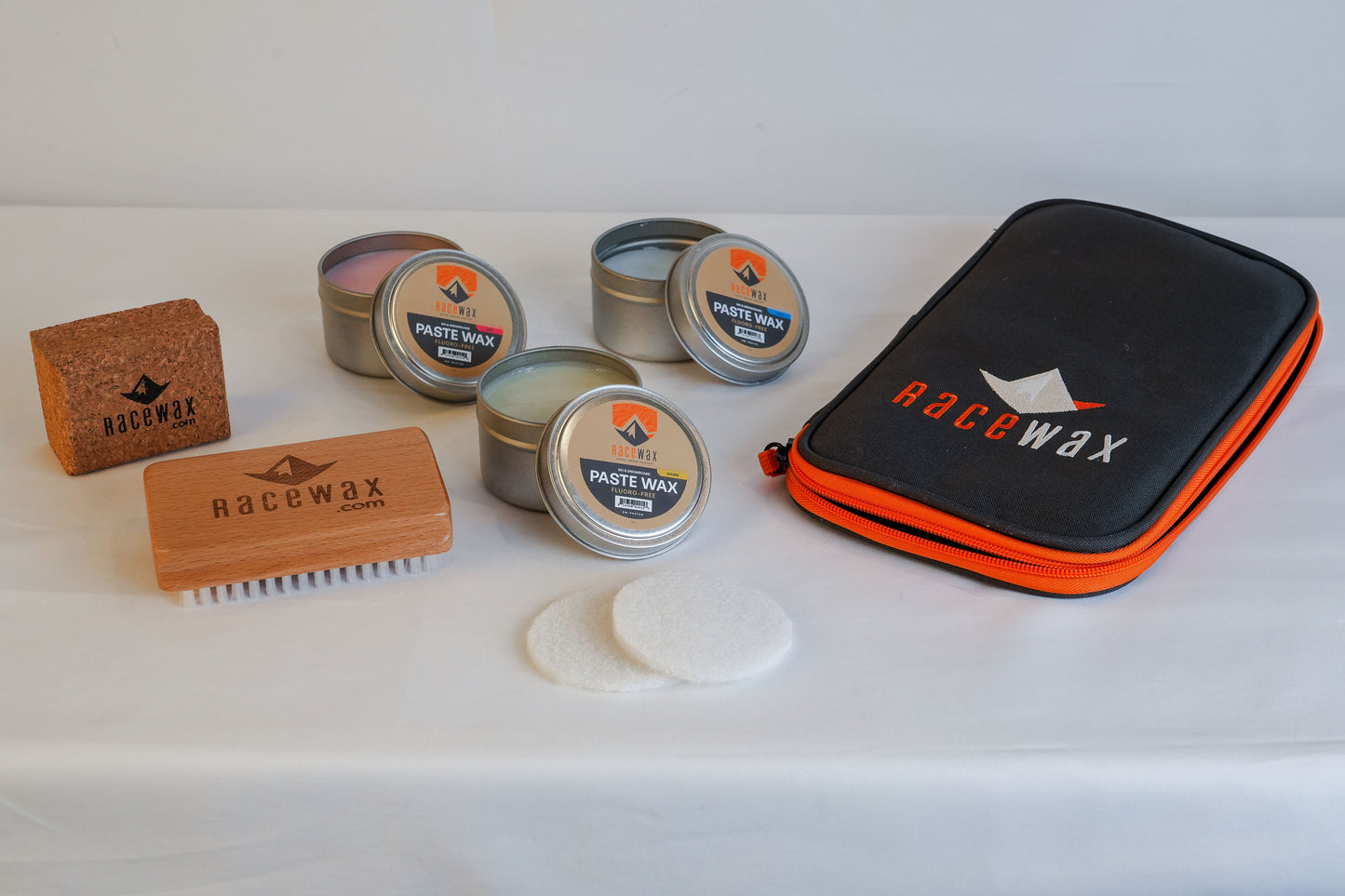 RaceWax Paste Wax Kit – Fluoro-Free Ski & Snowboard Wax Set - (c)