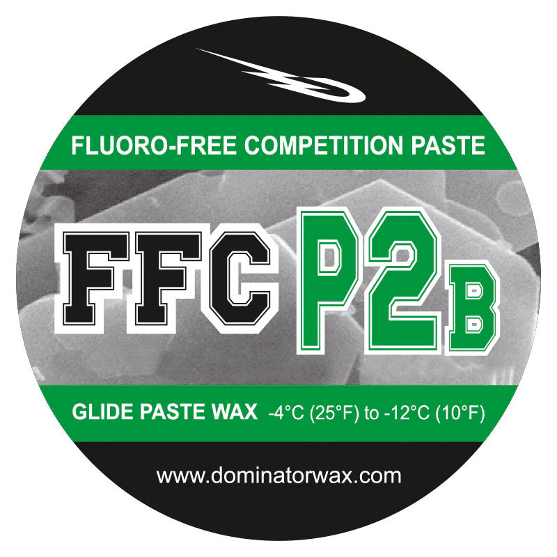 Dominator Flouro-Free Competition P2B Glide Paste Wax 100g - (-4° C to 12° C)