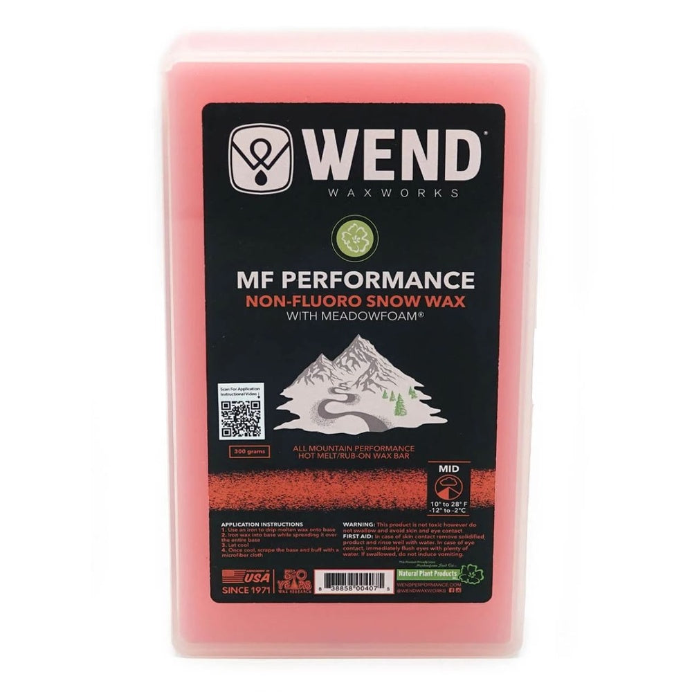WEND MF Performance Mid Red Wax (10°to28°F/-12° to-2°C) - 300g - (WBB11AB-A)