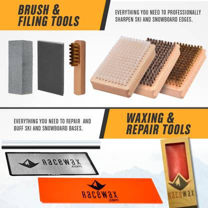 RaceWax Premium Snowboard Tuning/Waxing Kit