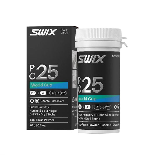 Swix PC25 World Cup Top-Finish Powder Coarse Dry, 20g - (PC25-25-20)