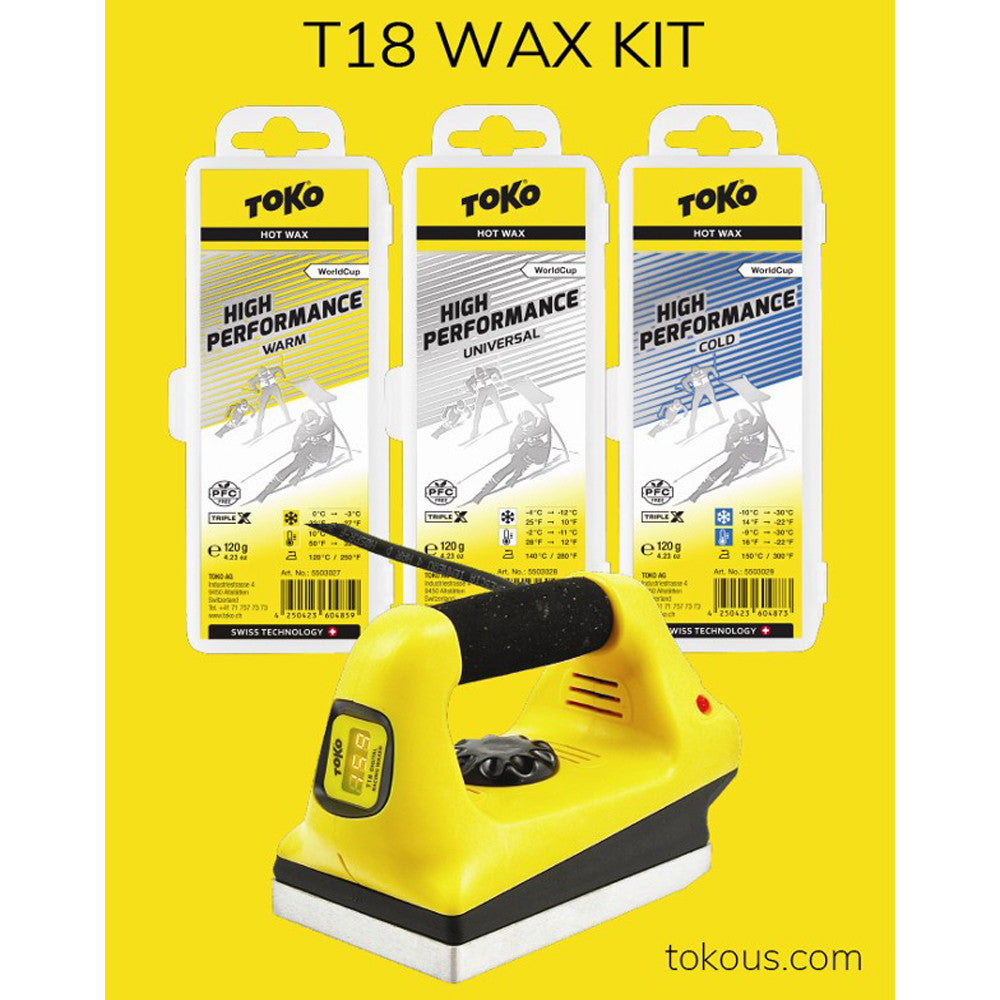 Toko T18 Digital Iron High Performance Wax Kit - (TKK18)