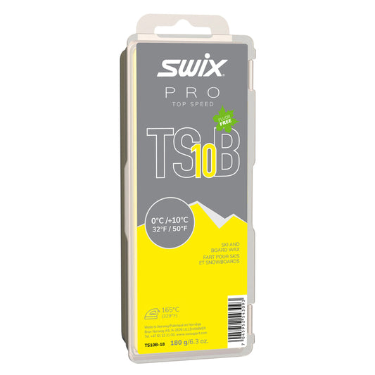 Swix Pro Top Speed Ski Snowboard Race Wax Black TS10B 180g - (TS10B-18)