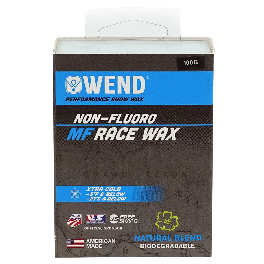 WEND MF Race Non-Fluoro Bar with Meadowfoam Extra Cold Purple Wax - 100g - (WRNFXC-A)