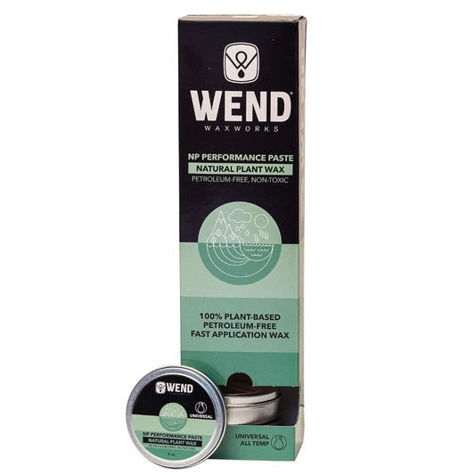 WEND NP Non-Petroleum Performance 100% Natural Paste Universal Wax, Tin (2oz/56gr) - (WNPP2P-A)