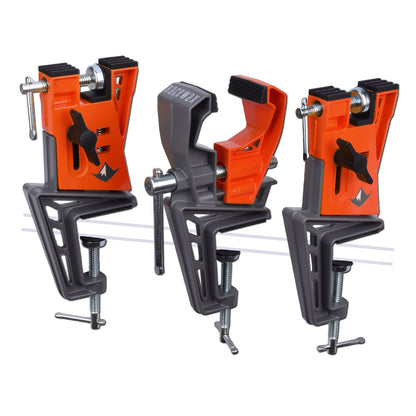 RaceWax Elite Ski Wax Tuning Kit Plus All Metal World Cup Ski Vise - (ZS-8009)