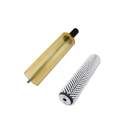 RaceWax Snowboard 300mm Roto brush wax Kit Axle-Shield with Nylon Brush - Snowboard waxing kit