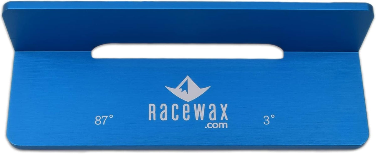 RaceWax Set of 3 Hard Aluminum Ski Side Edge Bevel Guides 87/3 88/2 89/1 - (RA-3444)