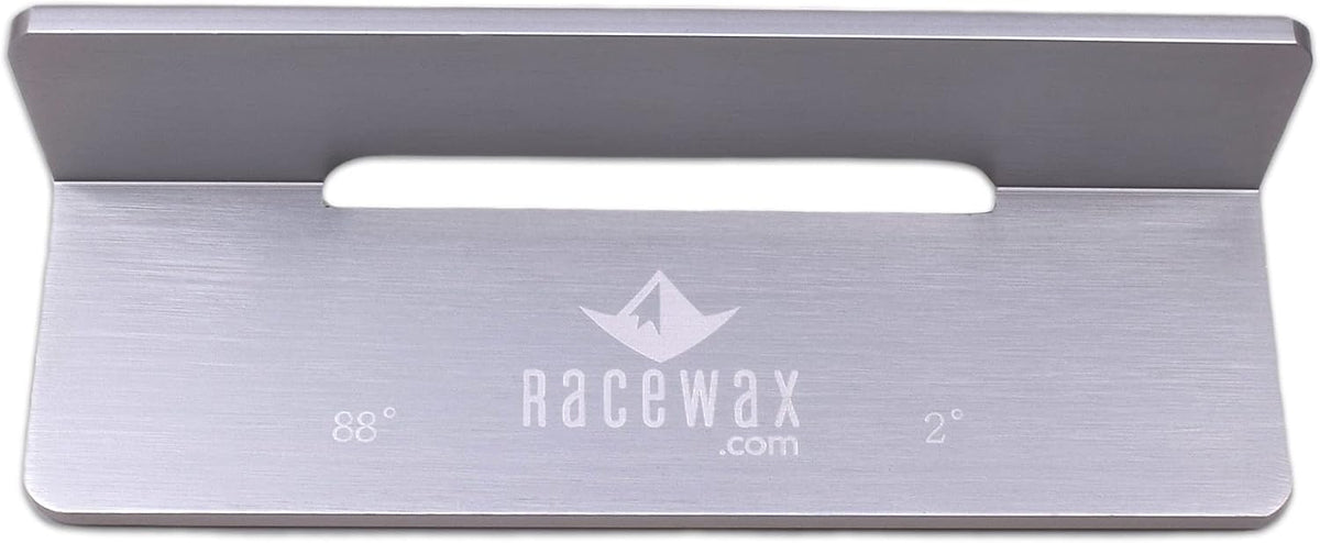 RaceWax Set of 3 Hard Aluminum Ski Side Edge Bevel Guides 87/3 88/2 89/1 - (RA-3444)