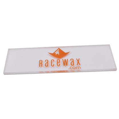 RaceWax Ski Snowboard Wax Scraper 7-inch long 5-mm thick Stiff Sharp - (PC-3404)