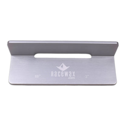 RaceWax 88 (2) degree Steel Plate Aluminum Ski Side Bevel File Guide - (FB-7122)