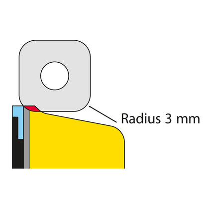 Toko Square Spare Knives Radius 3 Blade  - (5549846)